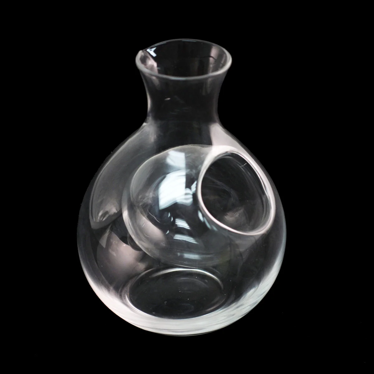 [Clearance] Otsuka Glass Sake Server With Blue Ice Pocket 16 Fl Oz ...